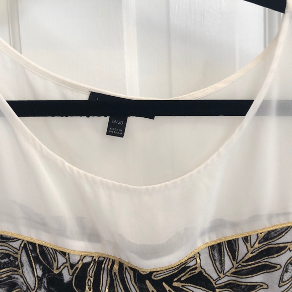 Lane Bryant tropical top - Picture 3 of 3